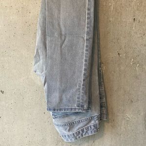Gap grey wash jeans